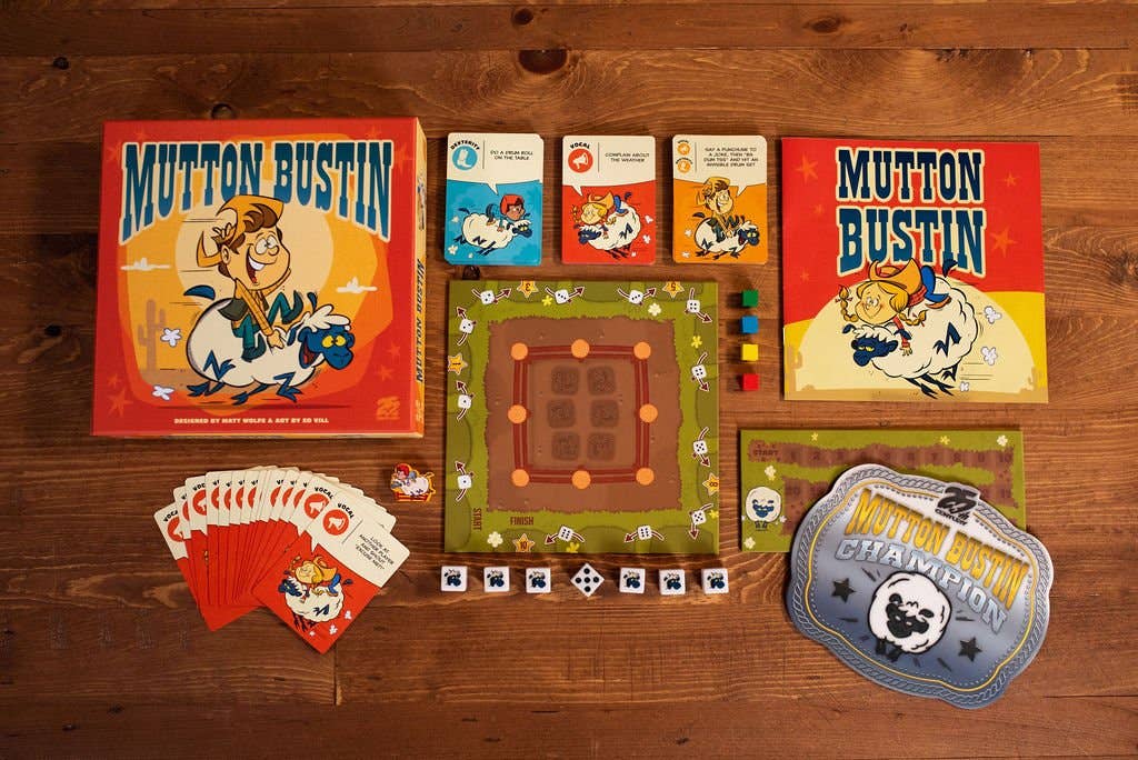 25th Century Games - Wholesale Board Game - Mutton Bustin4