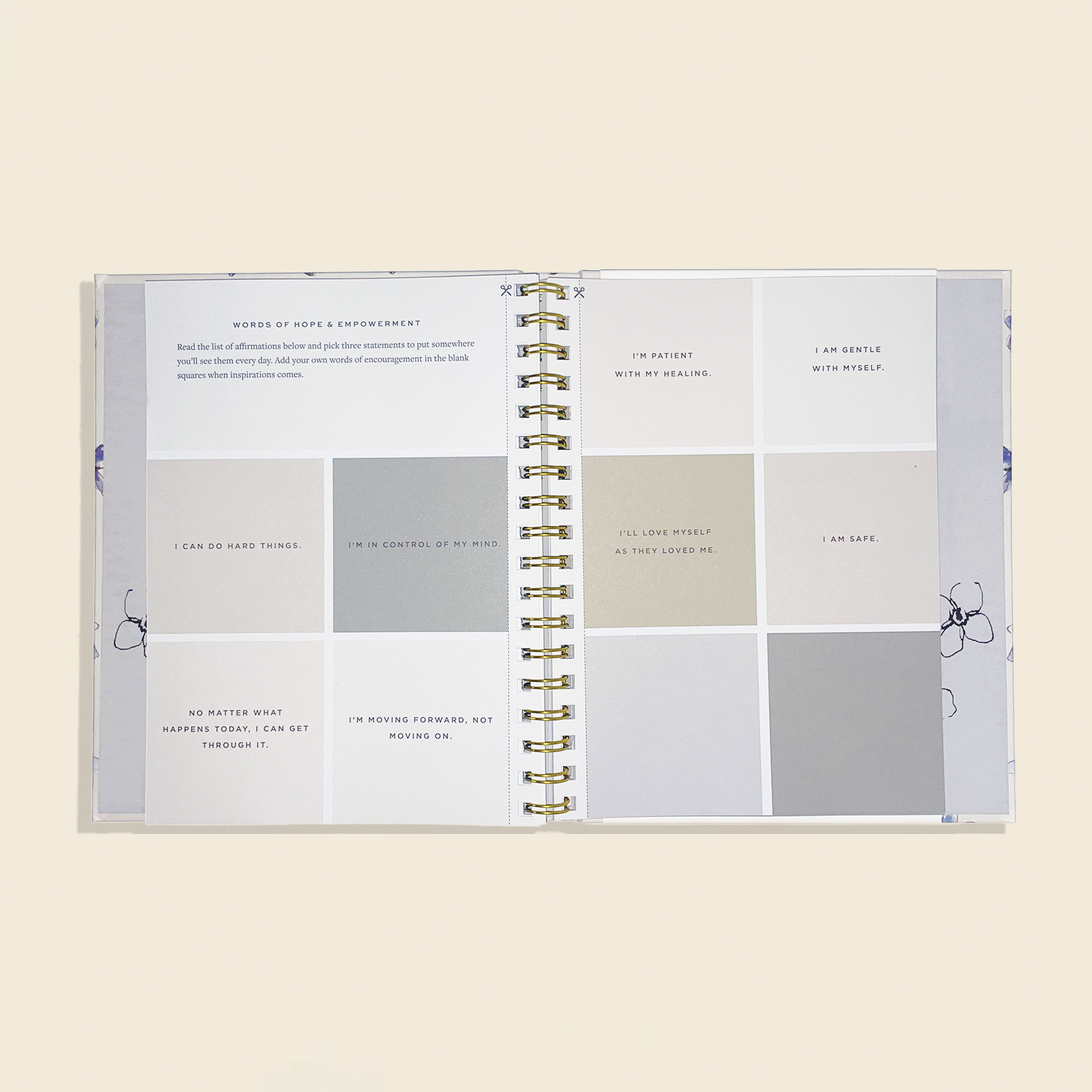 Paige Tate & Co. - Wholesale Journal/Diary - Forget You Not (Guided Grief Journal)3