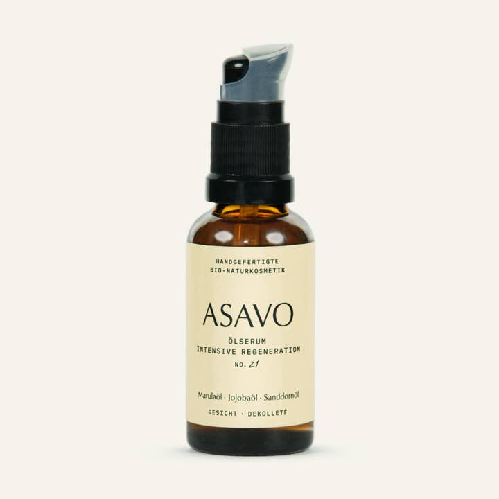 Facial Oil Serum | vegan, sustainable care | gift for wholesale by ASAVO