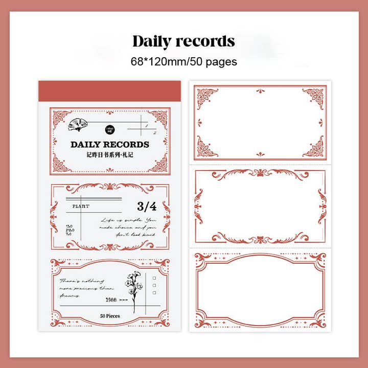 Paper More | Vintage Style Notepad and other Purchase Wholesale papelería. Free Returns & Net 60 Terms on Faire trending on Faire.