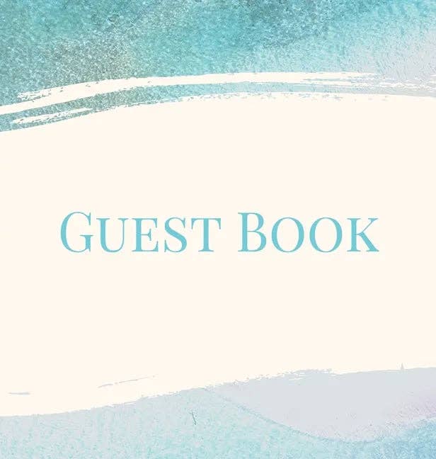 Books by splitShops - Wholesale Guest Book - Guest Book for vacation home (hardcover) - Hardcover0