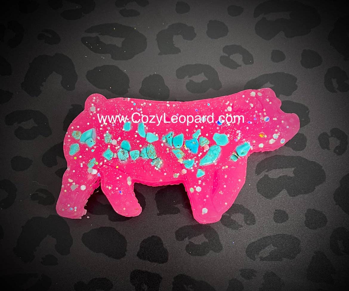 Show Pig Car Freshie for wholesale by Cozy Leopard Boutique
