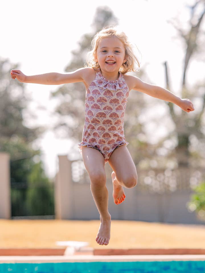 Traje Dottie en Zinnia | SH x Teil para venta al por mayor de Sun House Children's