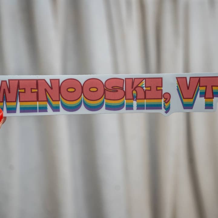 Winooski, VT-sticker voor wholesale door Sellado con Cera