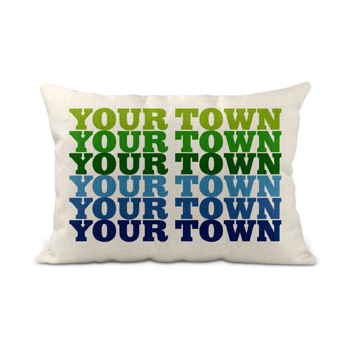 Rock Scissor Paper - Vendita all'ingrosso Cuscini lombari - Cuscino Lombare Personalizzato Città - Supergrafica ripete nome7