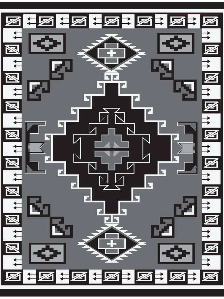 Luxury Plush Queen Size Blanket - 34 for wholesale by El Paso Saddleblanket