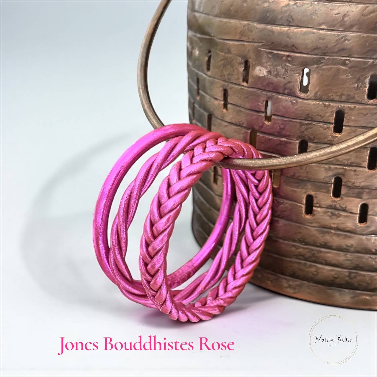 Maison Yvelise - Wholesale Jewelry Set - Set of 3 Authentic Buddhist Bangles from Thailand – Maiso1