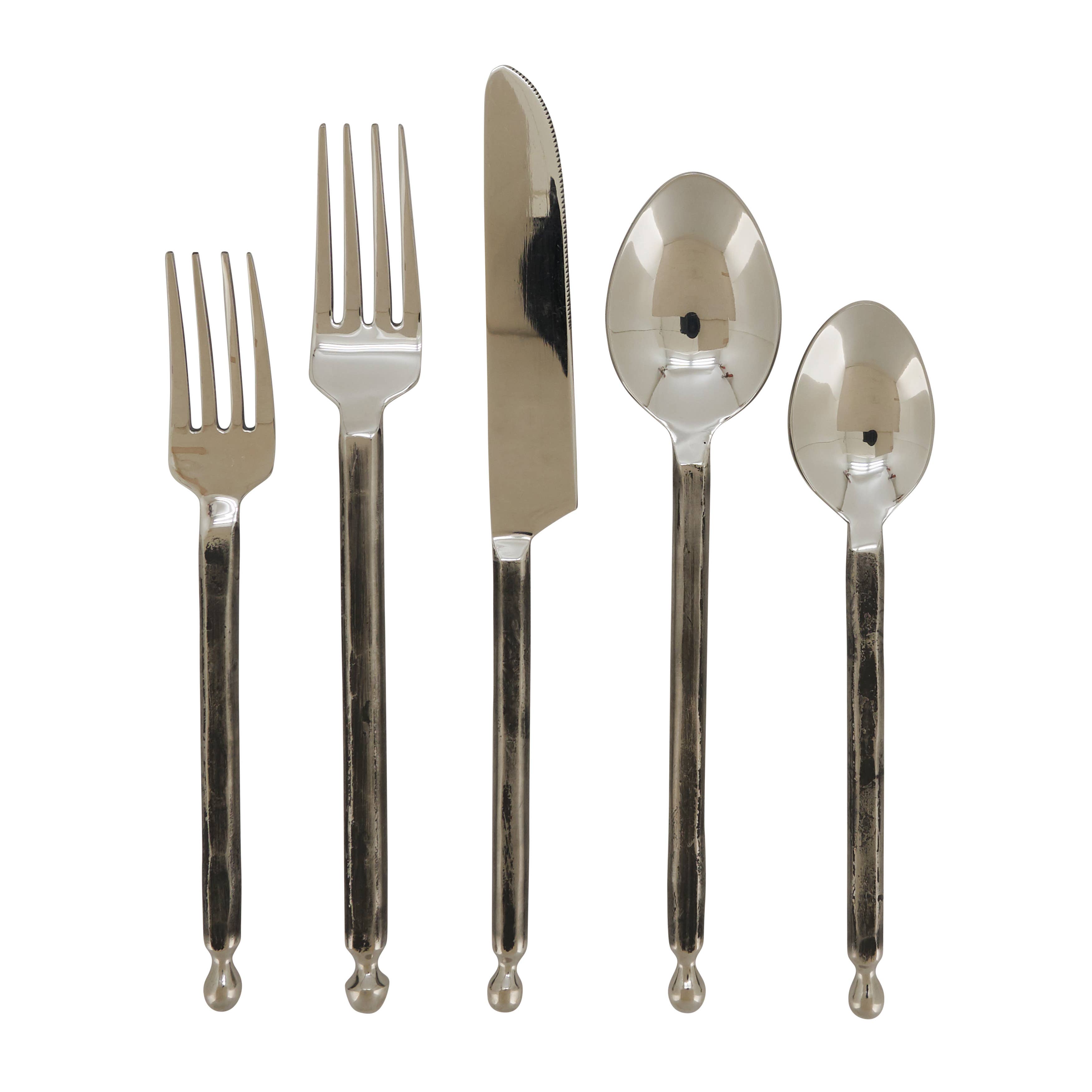 Saro Lifestyle - Wholesale Flatware Set - Stainless Steel Flatware - Minimalist Style3