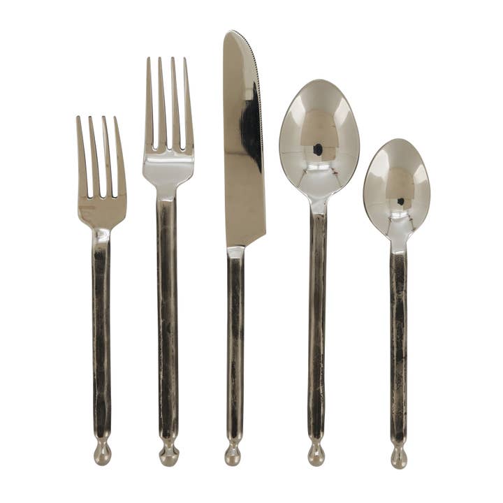 Saro Lifestyle - Wholesale Flatware Set - Stainless Steel Flatware - Minimalist Style3
