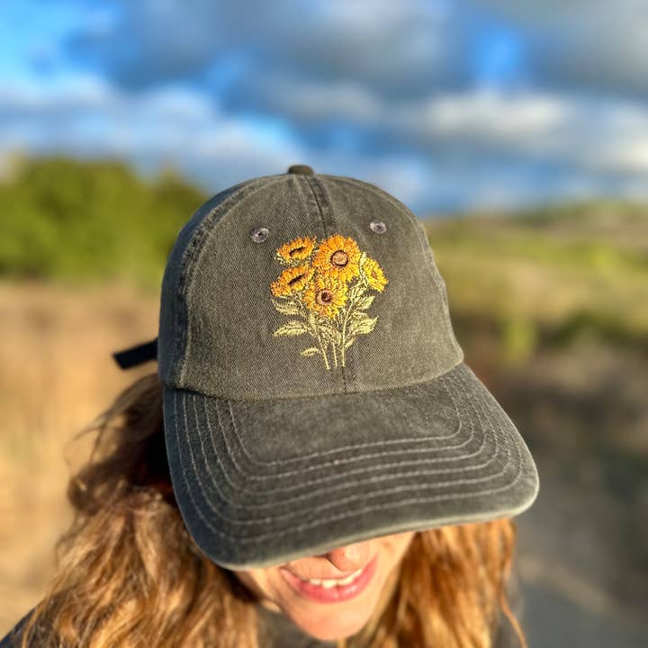 Plant Scouts - Wholesale Baseball Cap - Women's - Sunflower Lover Hat