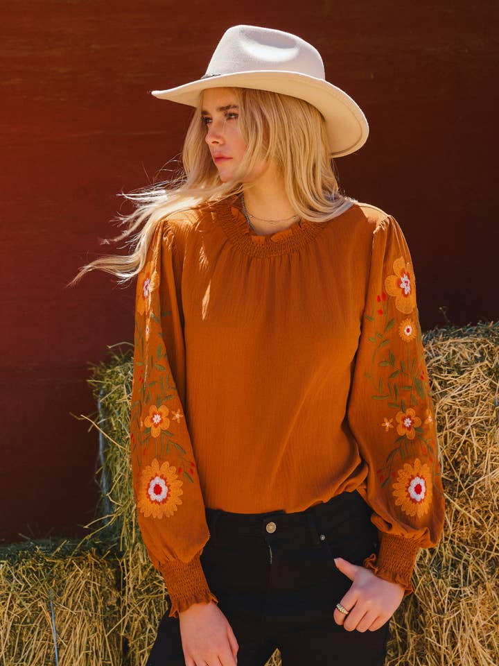 Oddi – wholesale Blus - Dam – Långärmad blus med textur Airflow
