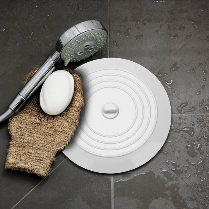 Vigor Path - Wholesale Sink strainer/stopper - Set of 2 Silicone Tub Stoppers - 5.9 Inches Sink Stoppers (Grey)4