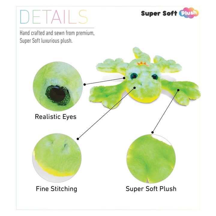 Cota Global - Wholesale Stuffed/Plush Toy - Kids & Baby - Super Soft Plush - Gecko