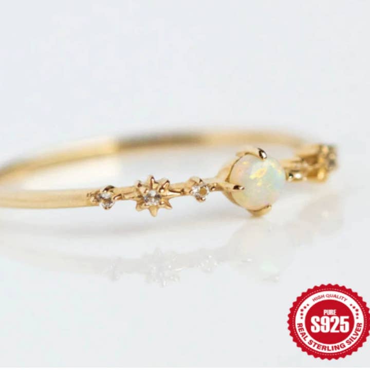 Opal Starburst Ring för wholesale av Modern Opus