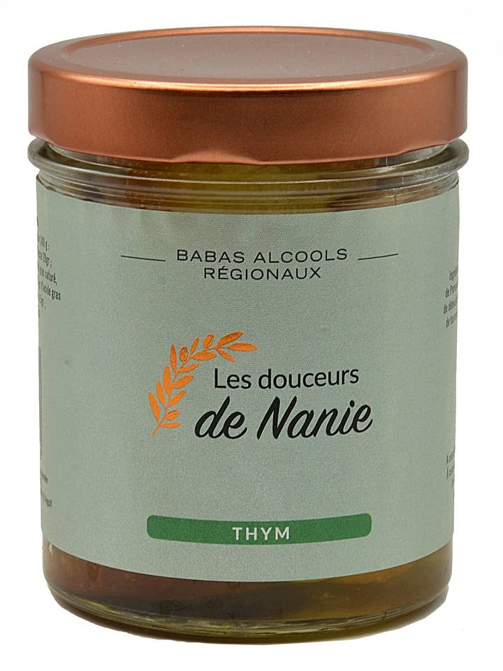 Baba thyme liqueur for wholesale by Temple Gourmand