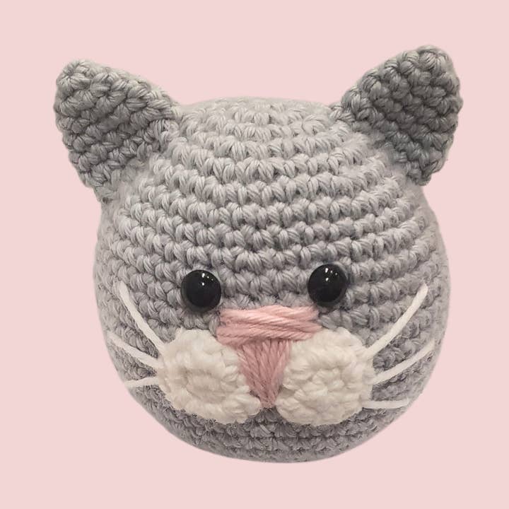 Kit crochet Chat Milo pour débutants pour la vente par The Snuglies