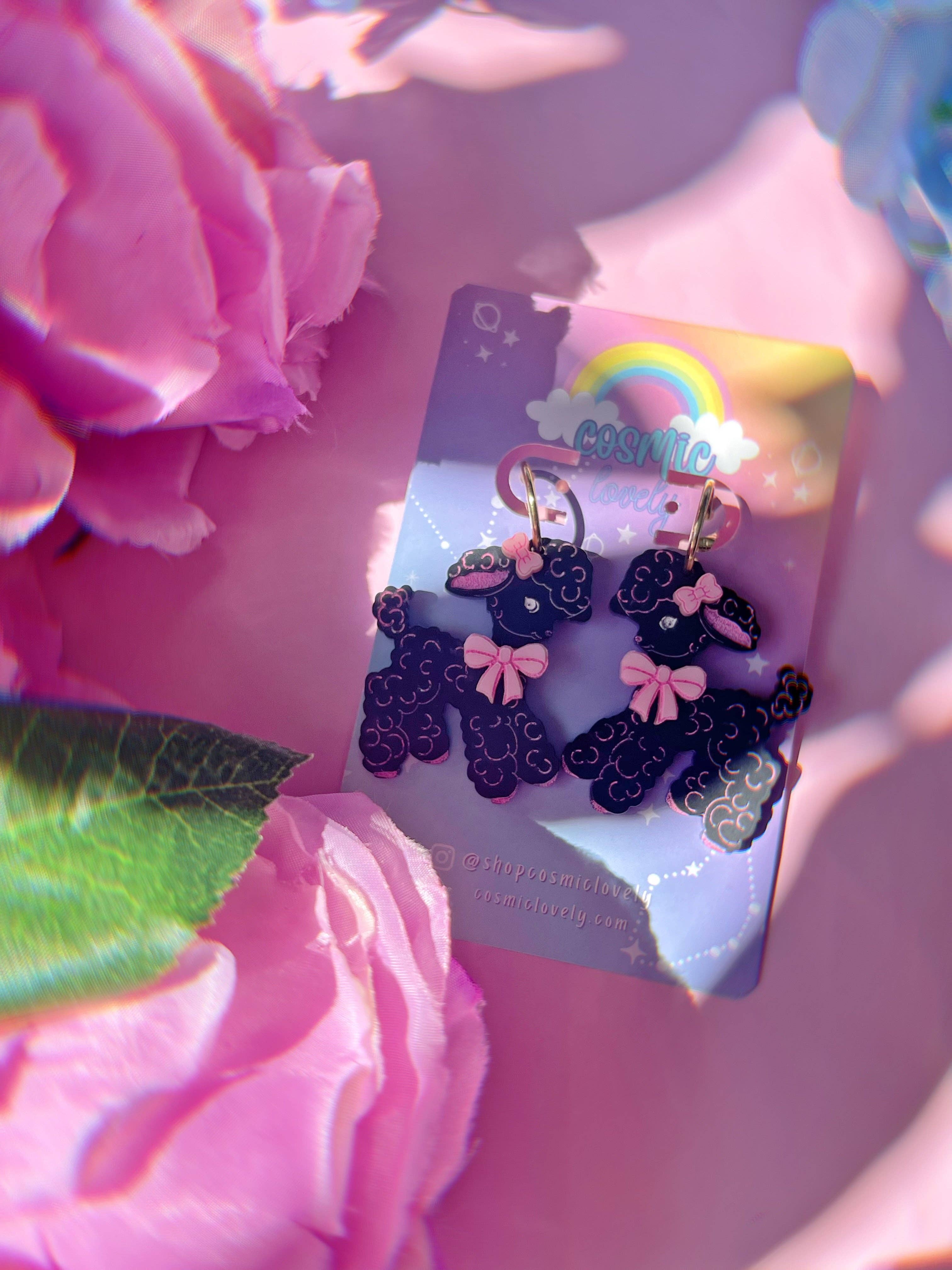 Cosmic lovely – wholesale Dangle earrings – Vintage Inspired Cutie Lamb Earrings1