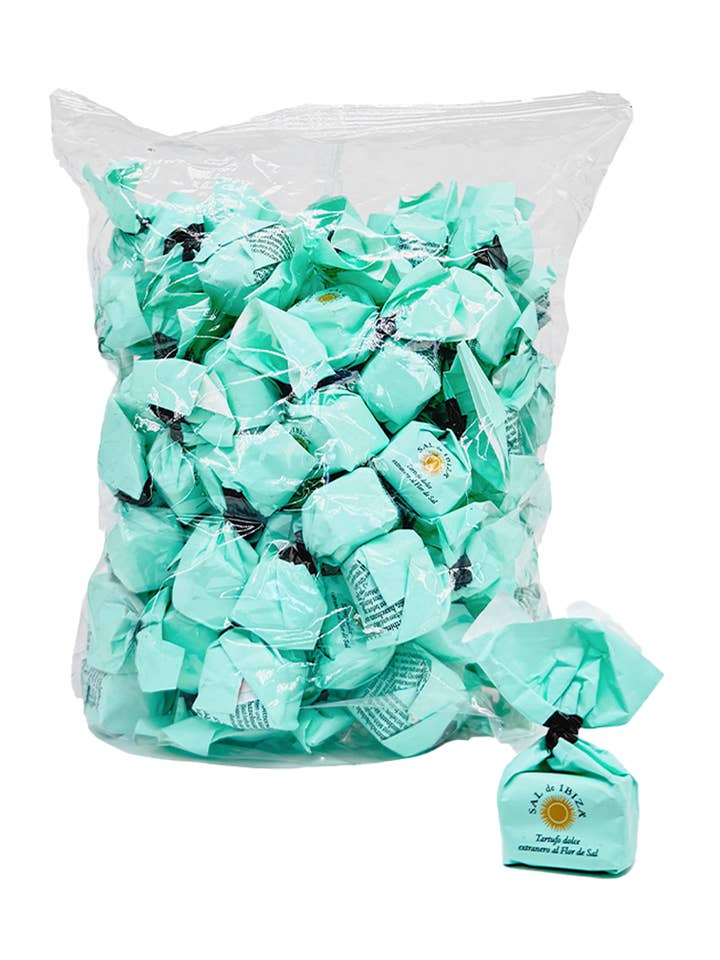 SAL de IBIZA Tartufi dolci extranero al Flor de Sal, 1.000g für den Großhandel von SAL de IBIZA