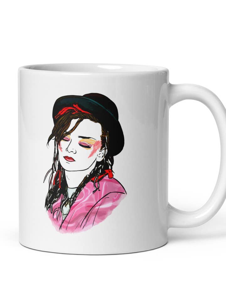 Chameleon Mug for wholesale by El loco del Pelo Rizo