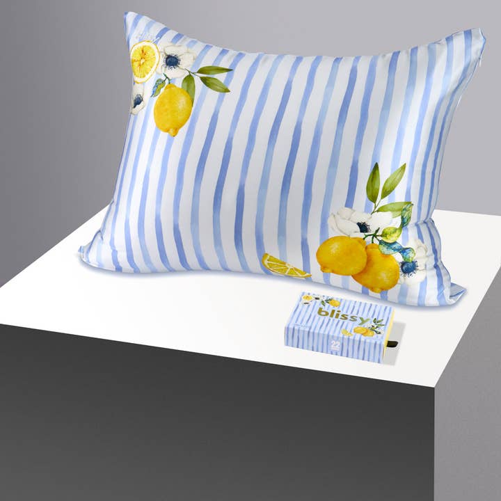 Pillowcase - Lemon Bloom - Standard for wholesale by Blissy