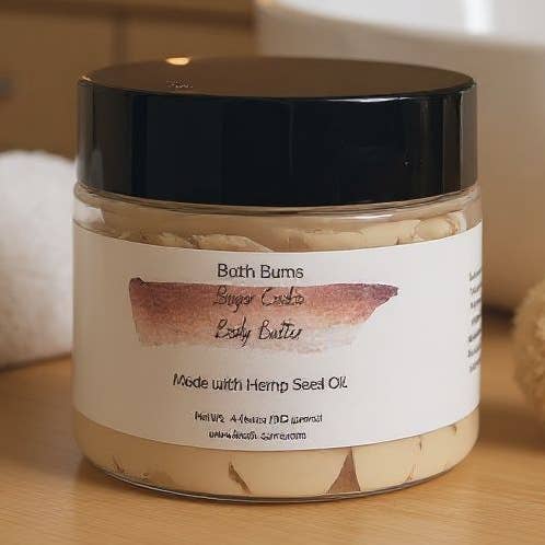 Manteiga Corporal de Bolacha de Açúcar Feita com Óleo de Semente de Cânhamo por atacado de Bath Bums