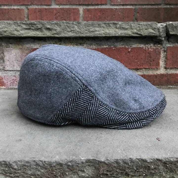 Boston Scally - Wholesale Newsboy/Schoolboy Hat - Unisex - The Legacy Boston Scally Cap - Allston Grey3