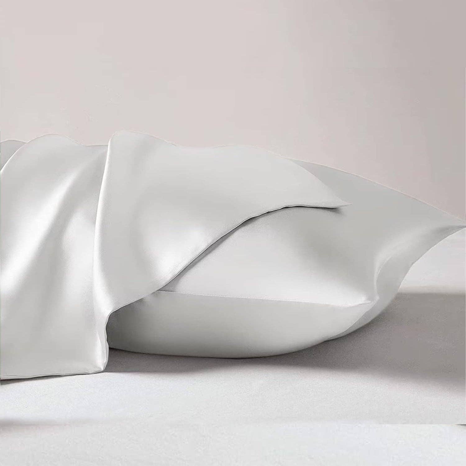 The Tangerine Store - Wholesale Bedding Pillowcase/Sham - Set of 2 Pure Mulberry Silk Pillowcases2