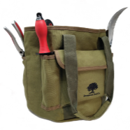 Verde Oliva Borsa porta attrezzi in tela lavata resistente in vendita all'ingrosso su Faire0