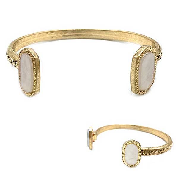 Jewelry Max - Wholesale Cuff Bracelet - ( H102 ) DRUZY BANGLE BRACELET0