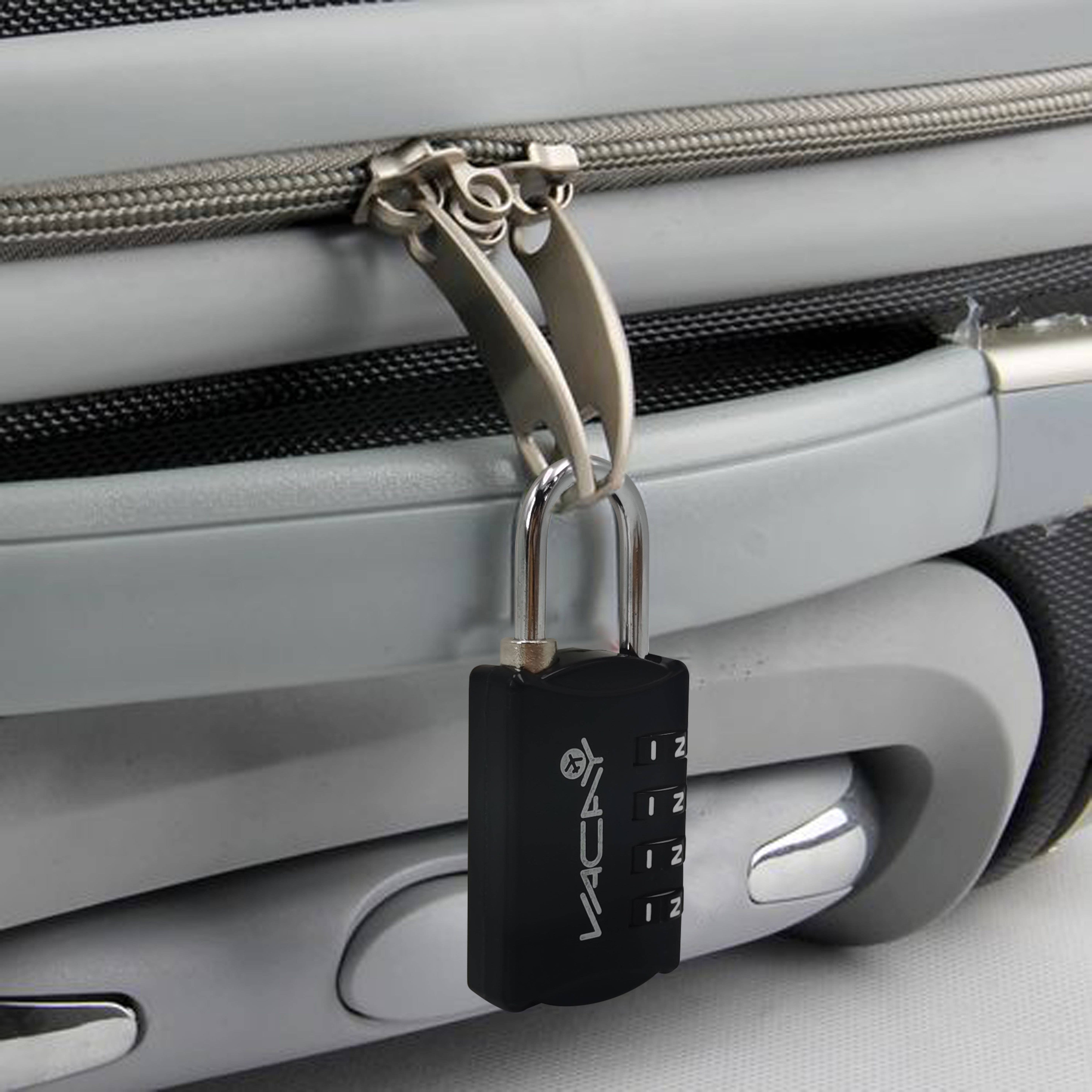 Max-Link Solutions Ltd – wholesale Luggage lock – VACAY Combi Lock, Four Dial Luggage Combination Lock5