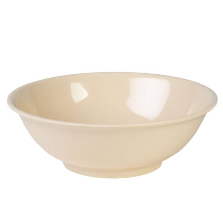 KT Supply - Wholesale Bowl - Rimless Bowl, Tan 52 Oz, 8 3/4",Melamine, 12/PK