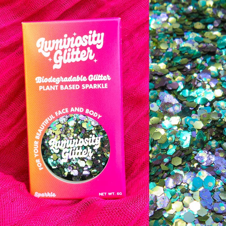 Dragonfly Biodegradable Glitter Blend | Festival Glitter for wholesale by Luminosity Glitter™ - Eco Glitter