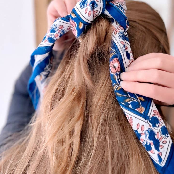 SO FAMILY - Vente Écharpe – enfant - Foulards Bébé, Enfant Bellis Nuit 5O cm2