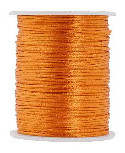 Mandala Crafts - Wholesale Craft Supplies - Mandala Crafts Satin Rattail Cord String from Nylon for Chinese Knot, Macramé, Trim, Jewelry Making11