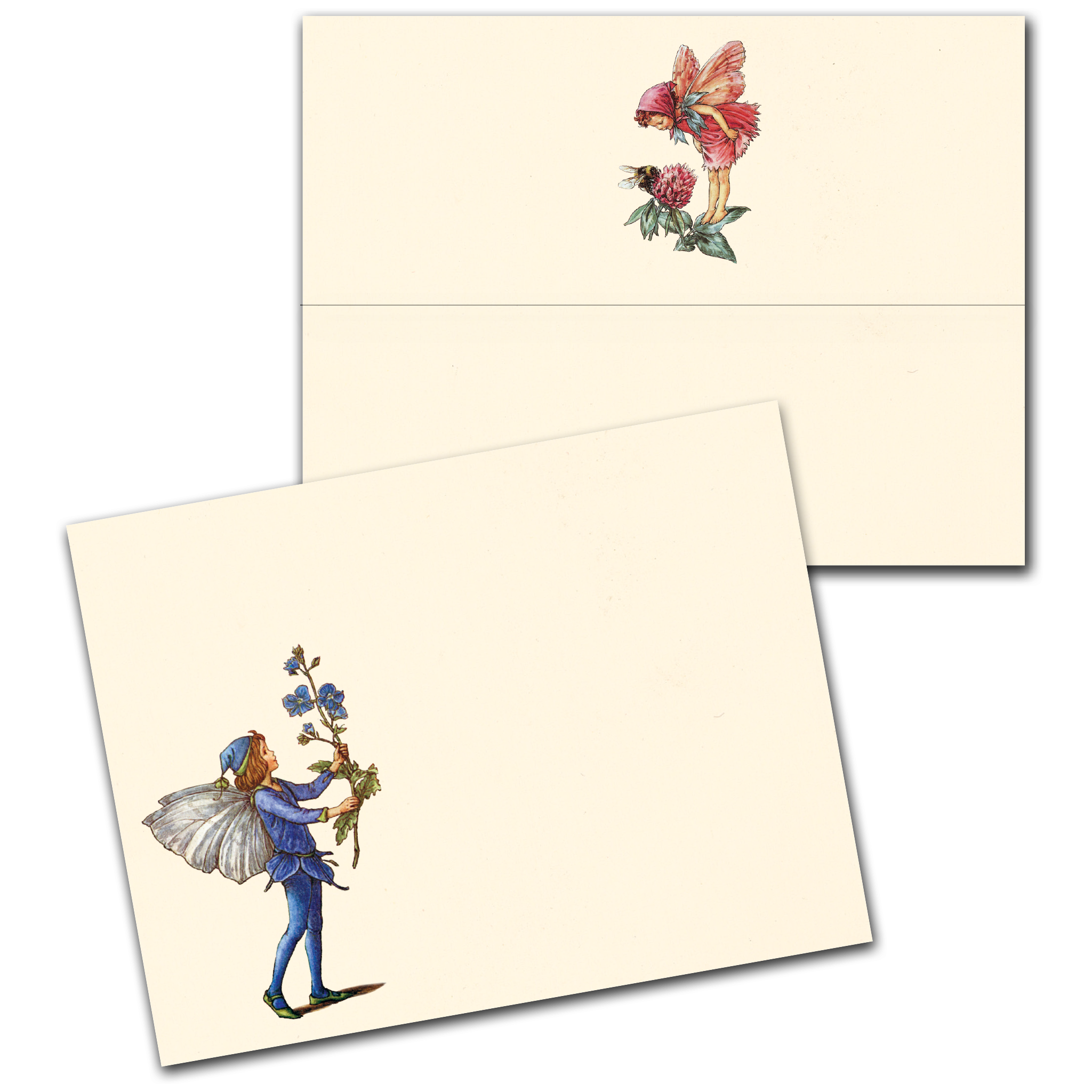 Laughing Elephant - Venta al por mayor Conjunto de papelería y tarjetas - Set de papelería para escribir cartas con hadas2