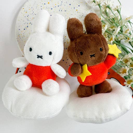 K-Wonderland – Porta-chaves - Mulher por atacado – Reabastecimento! Porta-chaves de Peluche Miffy Dream Series - 12cm8