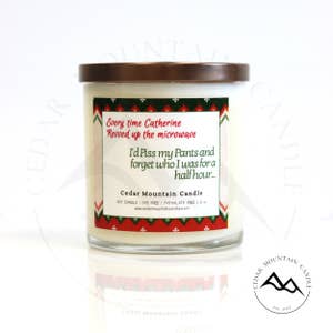 Sh*tters Full Cousin Eddie, Funny Christmas Vacation Candle