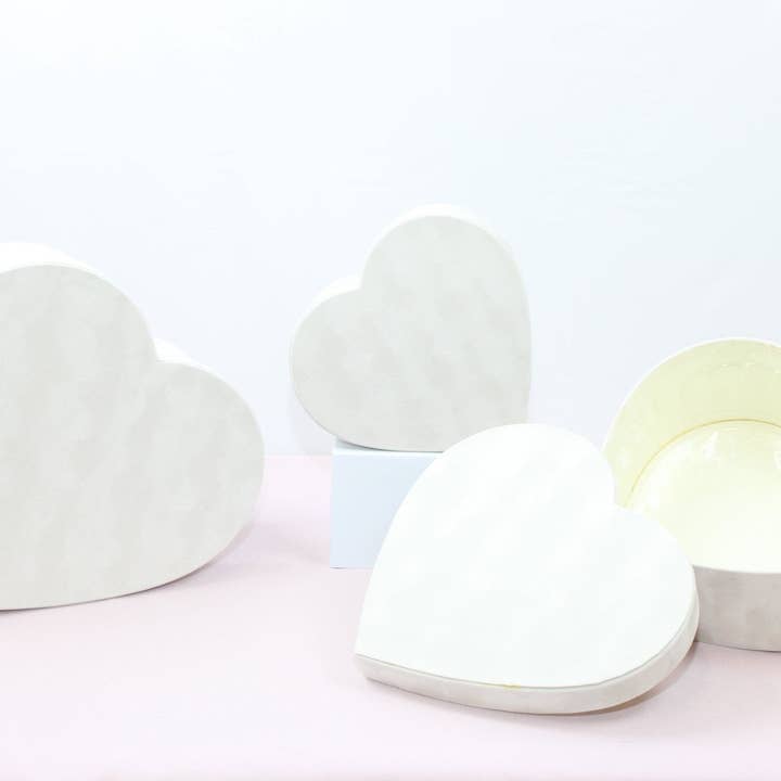 Elegant Design Supply - Wholesale Gift Box - Chic Velvet Heart Flower Box with Lid10