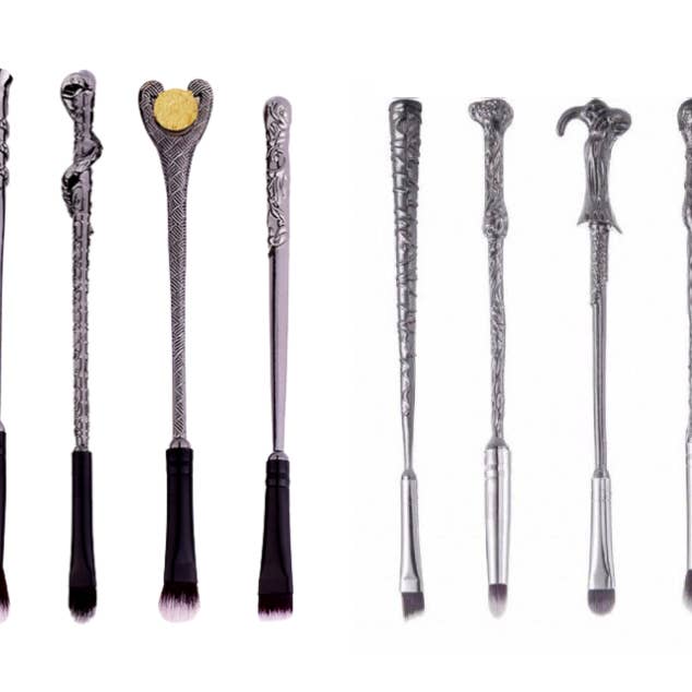 My Wholesale Warehouse - Wholesale Makeup Brush Set - Harry Inspired 5pc Wizard Brush Sets - 2 Types