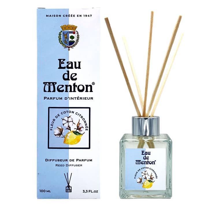100 ml citronbomuldsblomst til hjemmet duftdiffusor for engroshandel hos Prestige de Menton