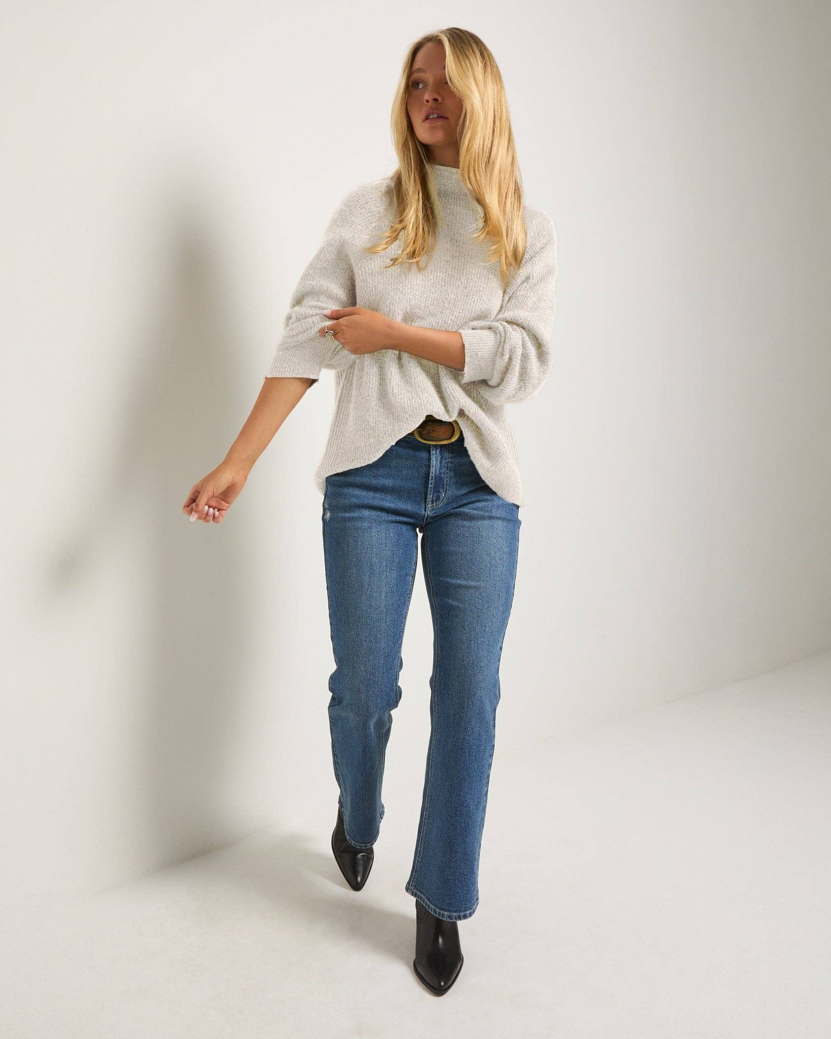 Seventy Eight and Sunny (SEAS) - Wholesale Knit Sweater - Women's - Driftwood Sweater8