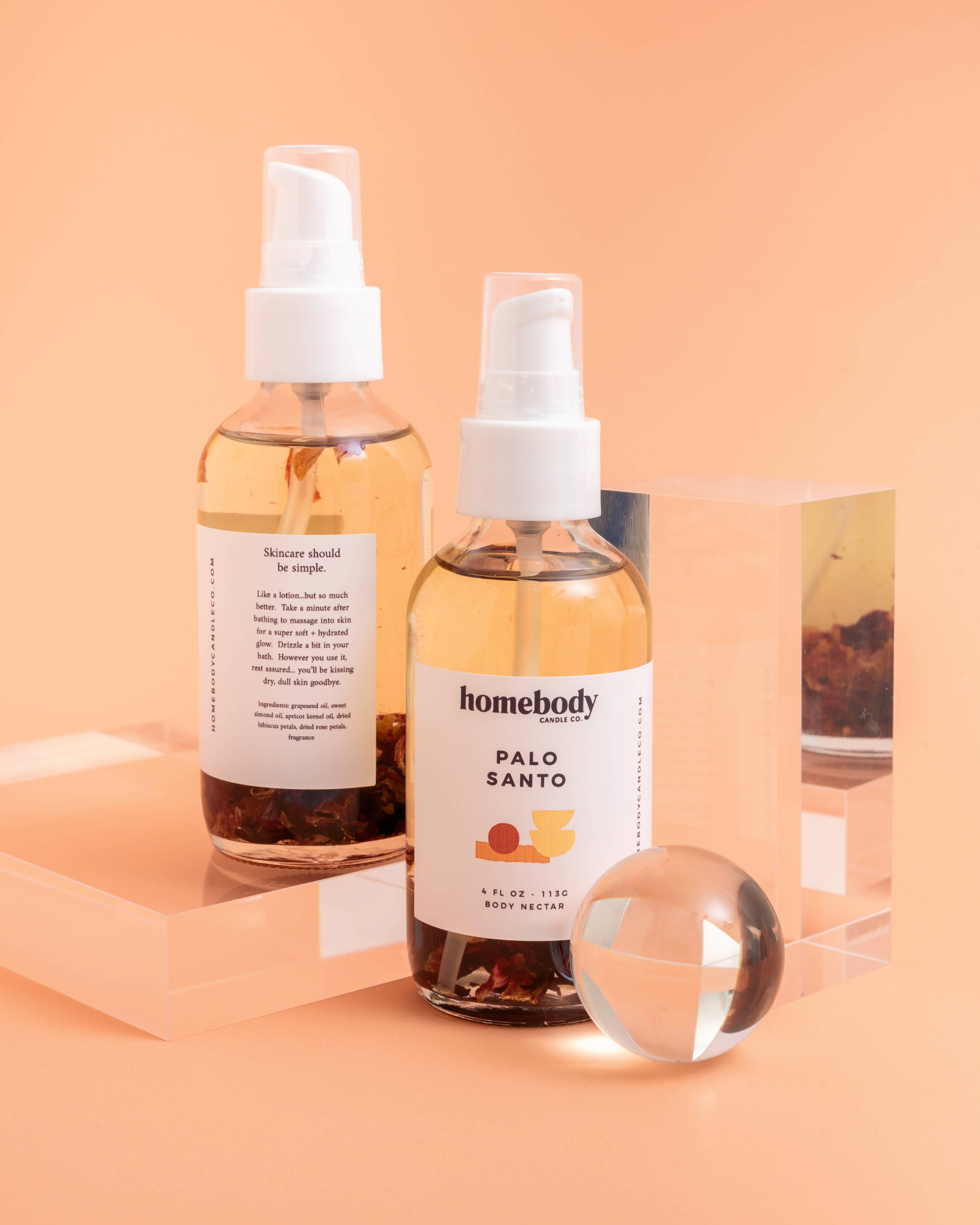 Homebody Candle Co. - Wholesale Bath/Body Oil - Palo Santo • body oil1