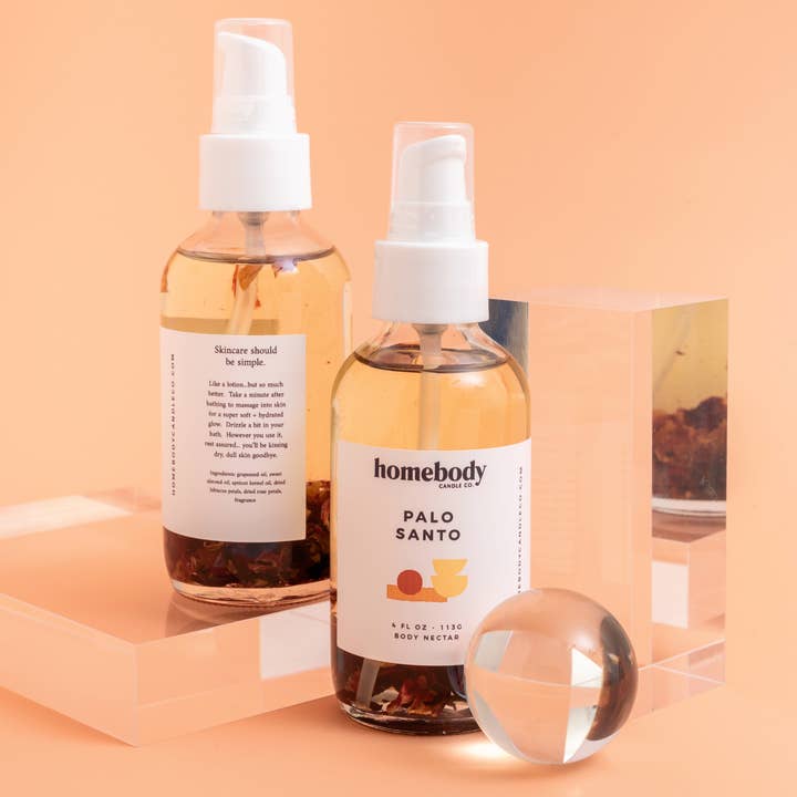 Homebody Candle Co. - Wholesale Bath/Body Oil - Palo Santo • body oil1