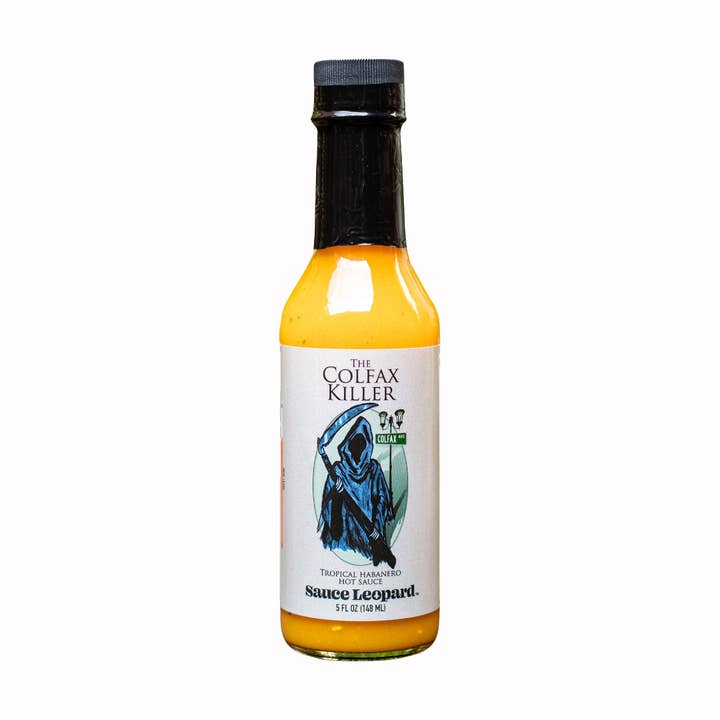 The Colfax Killer - Sauce piquante tropicale habanero 5 oz pour la vente par Sauce Leopard