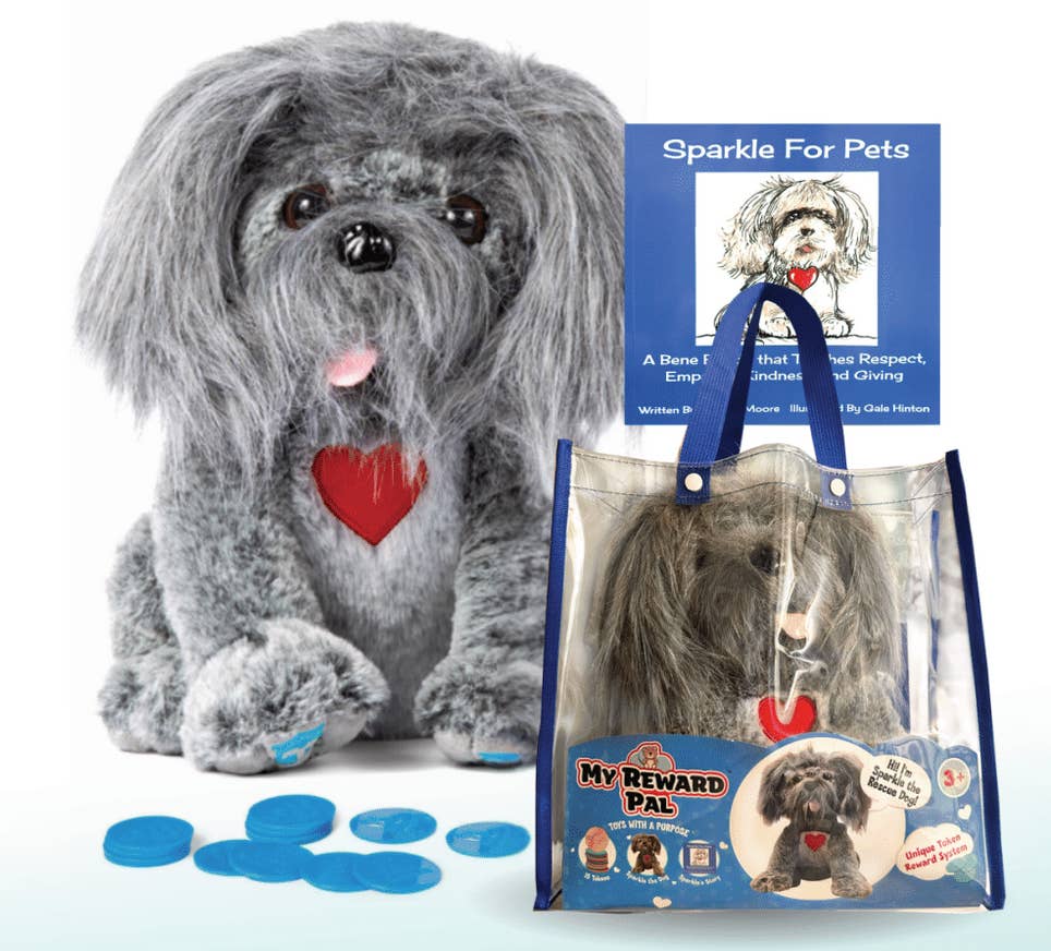 Bene World Toys - Wholesale Stuffed/Plush Toy - Kids & Baby - Stuffed dog with storybook pet care gifts for kids