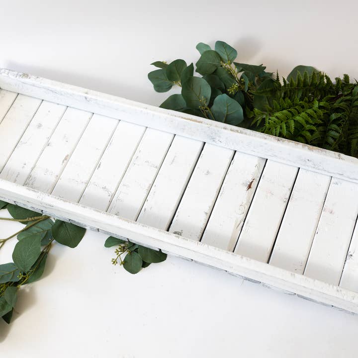 Forever Green Art - Wholesale Decorative Tray - Long Wood Tray2