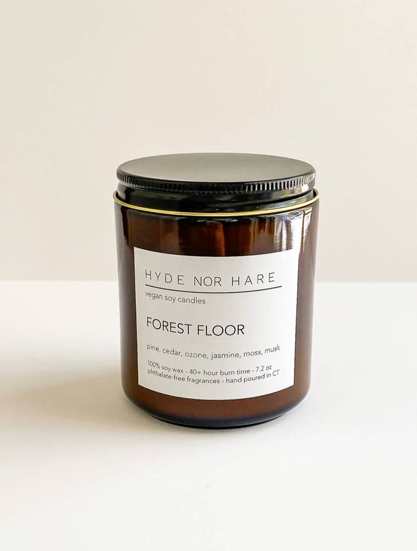 HYDE NOR HARE - Wholesale Jar/Filled Candle - FOREST FLOOR vegan soy candle