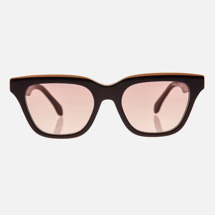 RnB Bio-Acetate Burgundy Trans Green | Rose Bio Lens for wholesale by Childe Eco Eyewear