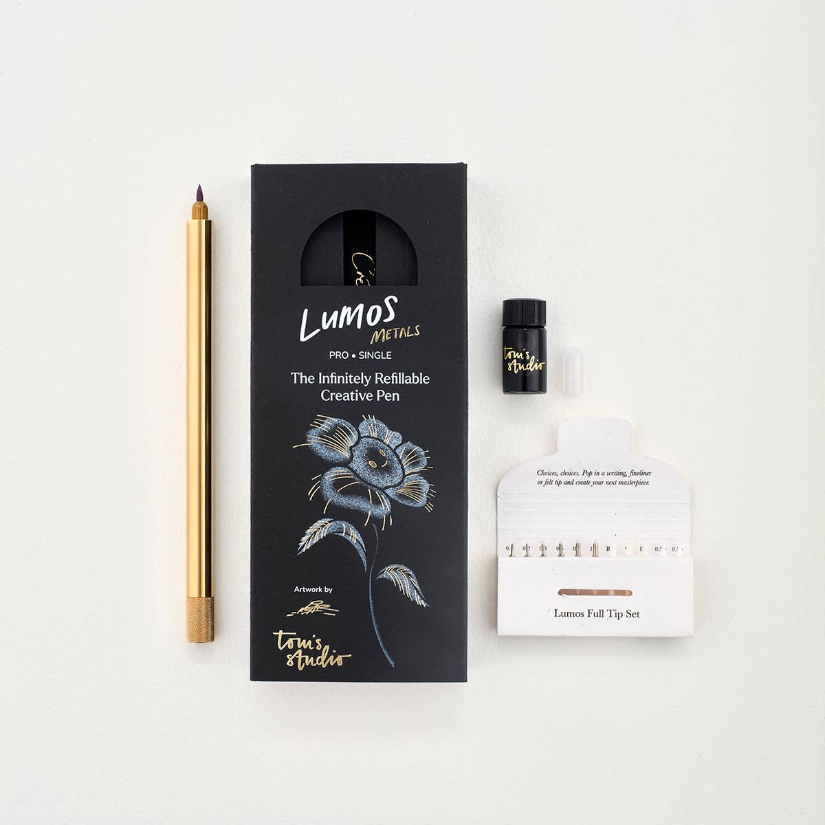 Tom's Studio – Caneta por atacado – Lumos Brass4