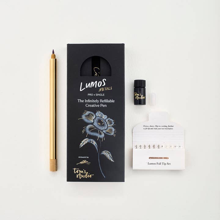 Tom's Studio – Caneta por atacado – Lumos Brass4